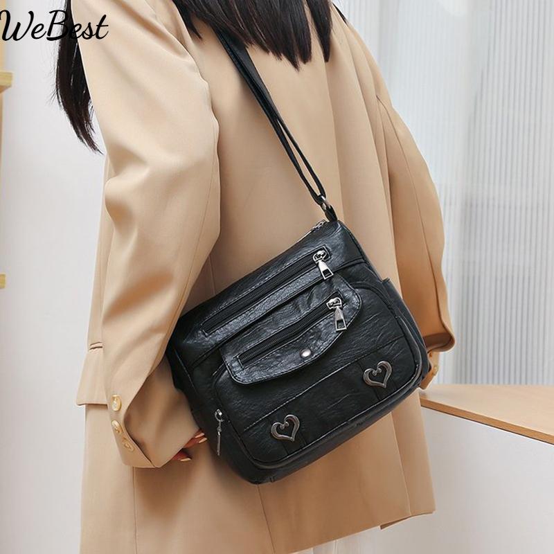 Vintage High Quality Shoulder Crossbody Bag Women s Large Capacity Messenger Bag Luxury Design Travel Mom s Handbags 22x13x19cm
Vintage High Quality Shoulder Crossbody Bag Women s Large Capacity Messenger Bag Luxury Design Travel Mom s Handbags 22x13x19cm