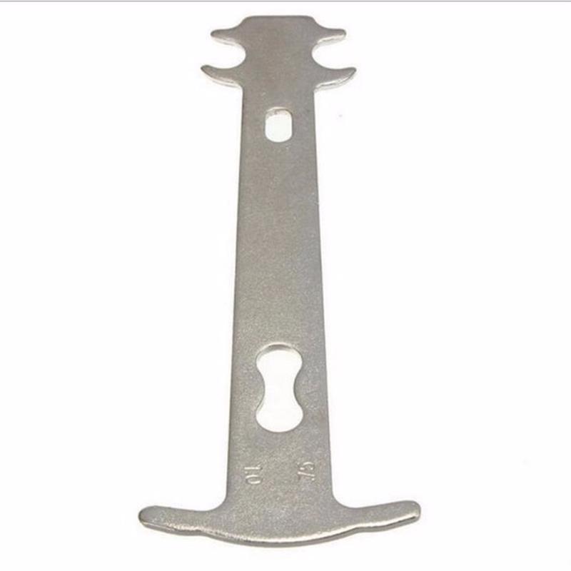 Bicycle Chain Wear Indicator Checker Mountain Road Bike MTB Chains Gauge Measurement Ruler Cycling Replacement Repair Tool
Bicycle Chain Wear Indicator Checker Mountain Road Bike MTB Chains Gauge Measurement Ruler Cycling Replacement Repair Tool