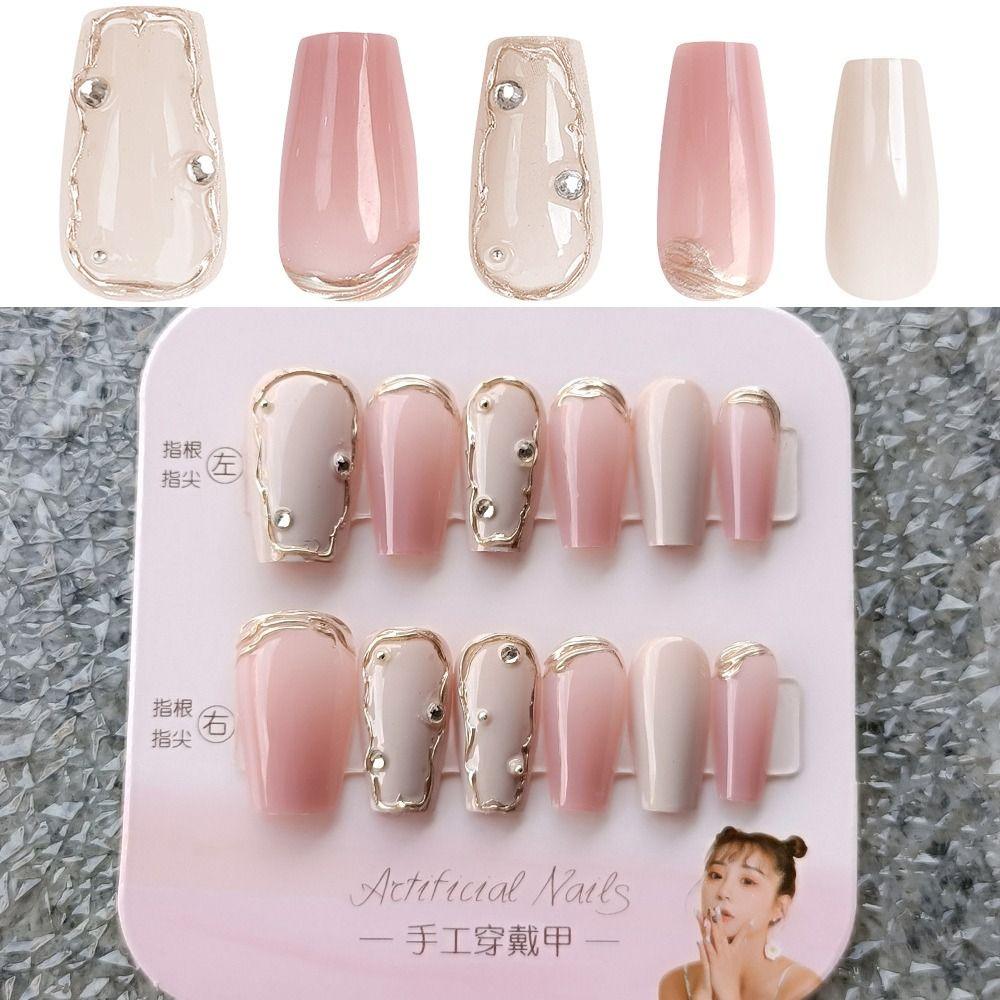 Full Cover Ballerina False Nail Wearable Manicure Nail Tips Waterproof French Fake Nails Girl
Full Cover Ballerina False Nail Wearable Manicure Nail Tips Waterproof French Fake Nails Girl