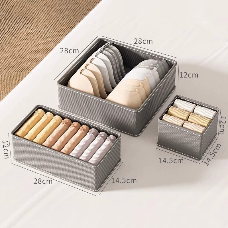 Fabric Wardrobe Underwear Storage Box Drawer Closet Organizers for Clothing Jeans Socks Skirts Bra Efficient pro Storage Solutio
Fabric Wardrobe Underwear Storage Box Drawer Closet Organizers for Clothing Jeans Socks Skirts Bra Efficient pro Storage Solutio
