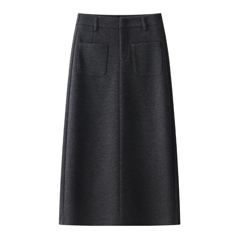 Autumn/Winter 2024 Women s Dark Woolen Bodycon Midi Skirt with Side Slit S темно-серого
Autumn/Winter 2024 Women s Dark Woolen Bodycon Midi Skirt with Side Slit S темно-серого
