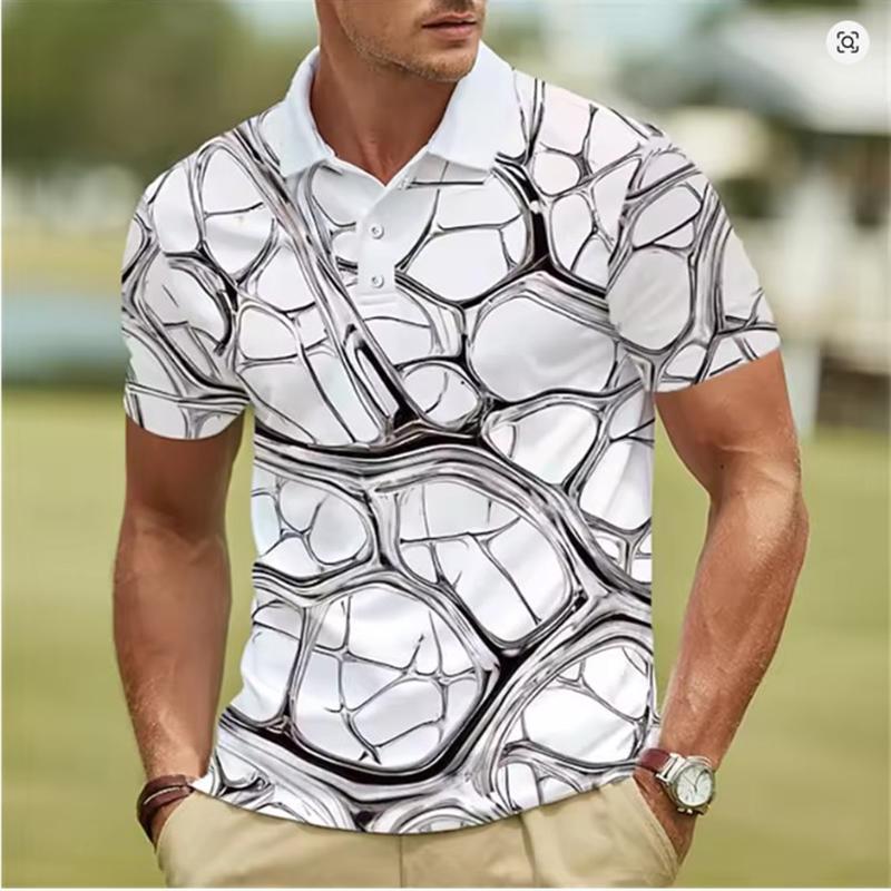 Men Polo Shirts For Man Abstract Geometic Polo Men Short Sleeve Tee Polo Shirts Lapel Casual Street Wear Men 3D Print Tops 3XL білий
Men Polo Shirts For Man Abstract Geometic Polo Men Short Sleeve Tee Polo Shirts Lapel Casual Street Wear Men 3D Print Tops 3XL білий