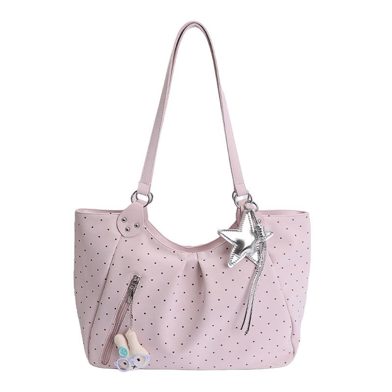 Vintage Polka Dot Tote Bag for Women Korean Style Large Capacity Shoulder Handbag KTB розовый
Vintage Polka Dot Tote Bag for Women Korean Style Large Capacity Shoulder Handbag KTB розовый