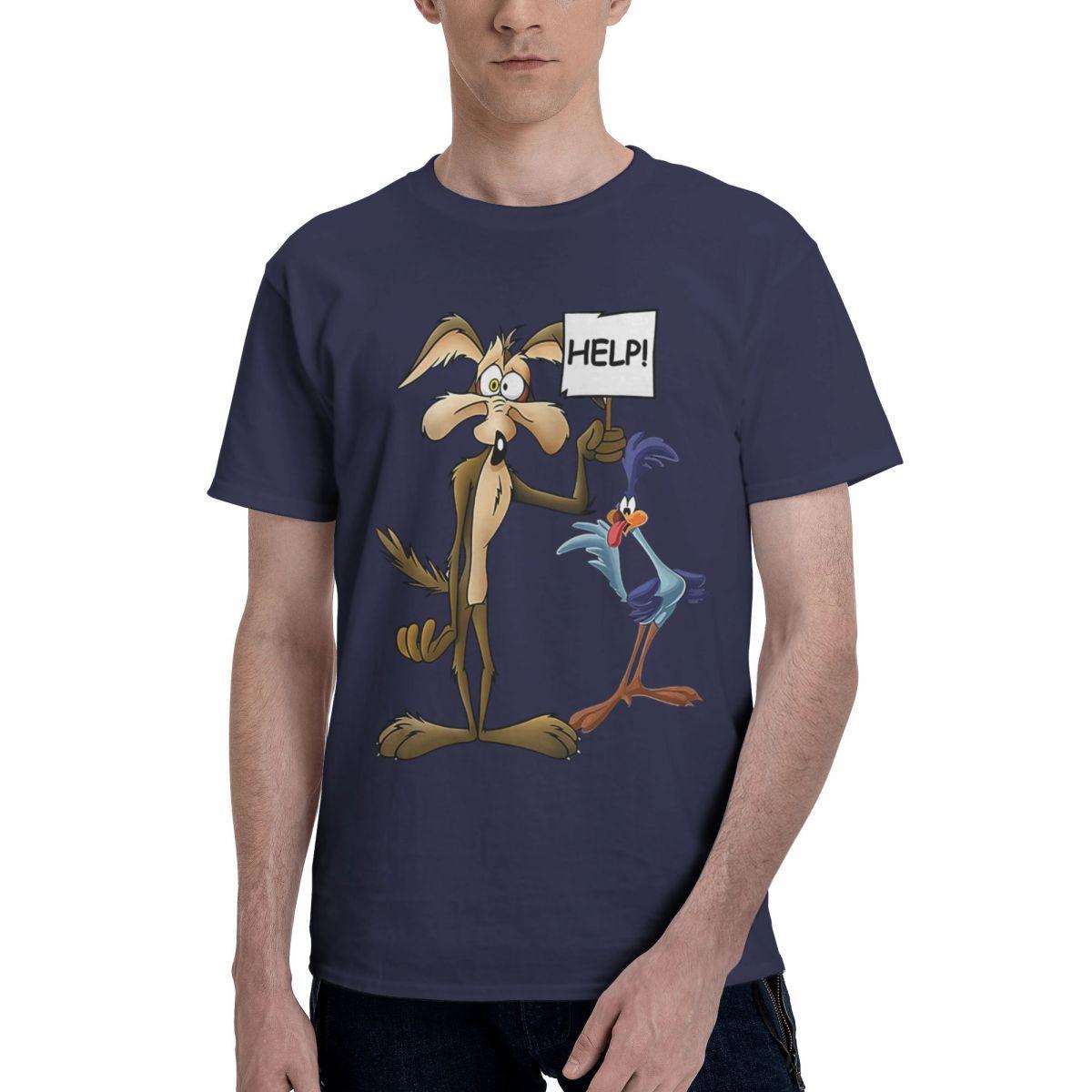 Roadrunner And El Coyote 100 Cotton Casual Breathable Confortable Tops Funny Mens TShirt Men Clothes 4XL
Roadrunner And El Coyote 100 Cotton Casual Breathable Confortable Tops Funny Mens TShirt Men Clothes 4XL