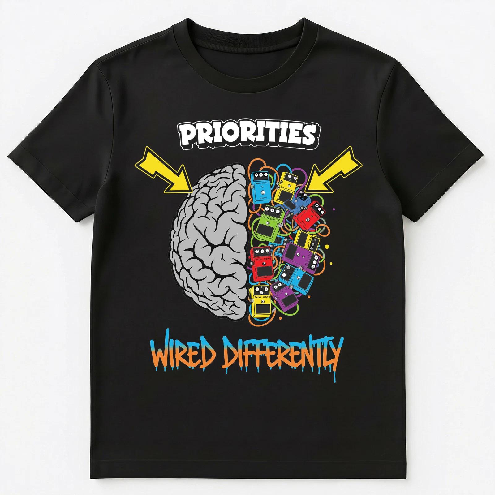 Guitarist Pedal Brain Priorities Music Lover Unisex T-Shirt L
Guitarist Pedal Brain Priorities Music Lover Unisex T-Shirt L