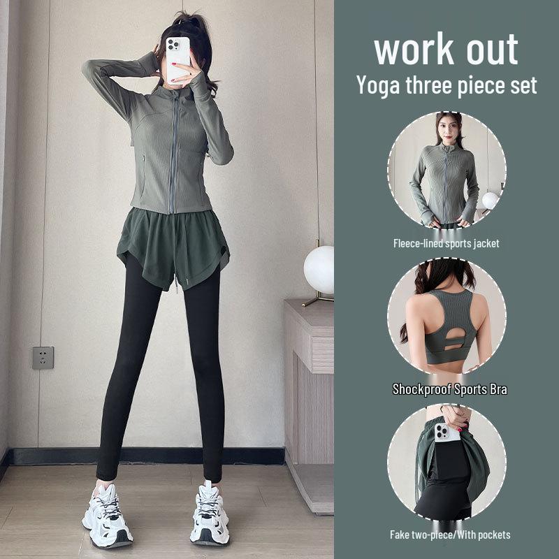 Women s High-End Yoga and Climbing Outfit - 3-Piece Set for Autumn/Winter 2024 S (Chest/Waist Reference)
Women s High-End Yoga and Climbing Outfit - 3-Piece Set for Autumn/Winter 2024 S (Chest/Waist Reference)