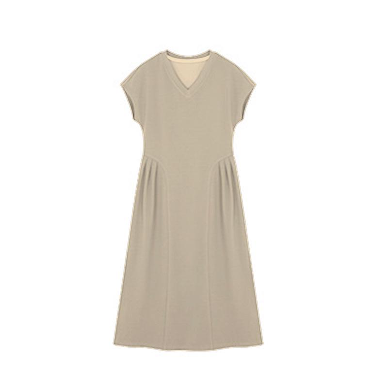 Women s summer casual short-sleeved dress women s summer new three-dimensional pleated design waist and thin V-neck dress 3XL абрикосовий
Women s summer casual short-sleeved dress women s summer new three-dimensional pleated design waist and thin V-neck dress 3XL абрикосовий