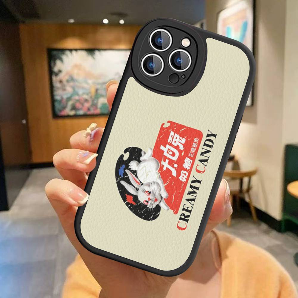 White Rabbit Creamy Candy Phone Case For IPhone 16 15 14 13 12 11 Pro Max Plus 16E Soft Leather Cover iphone XS
White Rabbit Creamy Candy Phone Case For IPhone 16 15 14 13 12 11 Pro Max Plus 16E Soft Leather Cover iphone XS