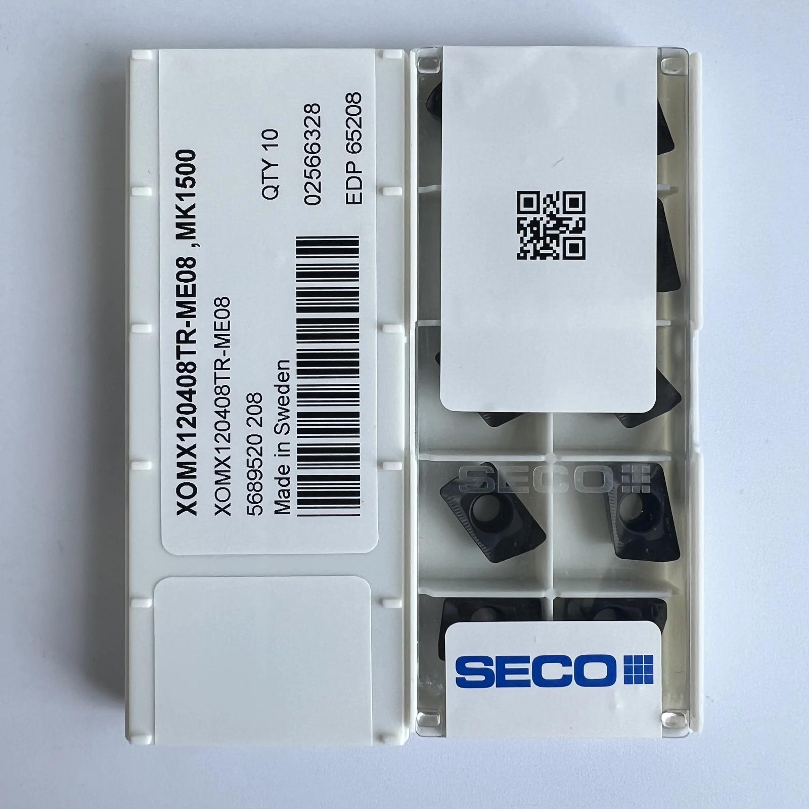 SECO / XOMX120408TR-ME08,MK1500 /Original genuine CNC alloy blade 10 PCS
SECO / XOMX120408TR-ME08,MK1500 /Original genuine CNC alloy blade 10 PCS