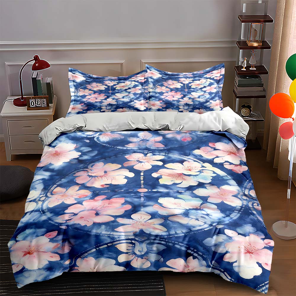 Floral, vibrant, circular. Bedding Duvet cover sets Duvet covers Pillowcases gifts (1 * Duvet Cover 2 * Pillowcases, without duvet insert) 135x200cm
Floral, vibrant, circular. Bedding Duvet cover sets Duvet covers Pillowcases gifts (1 * Duvet Cover 2 * Pillowcases, without duvet insert) 135x200cm