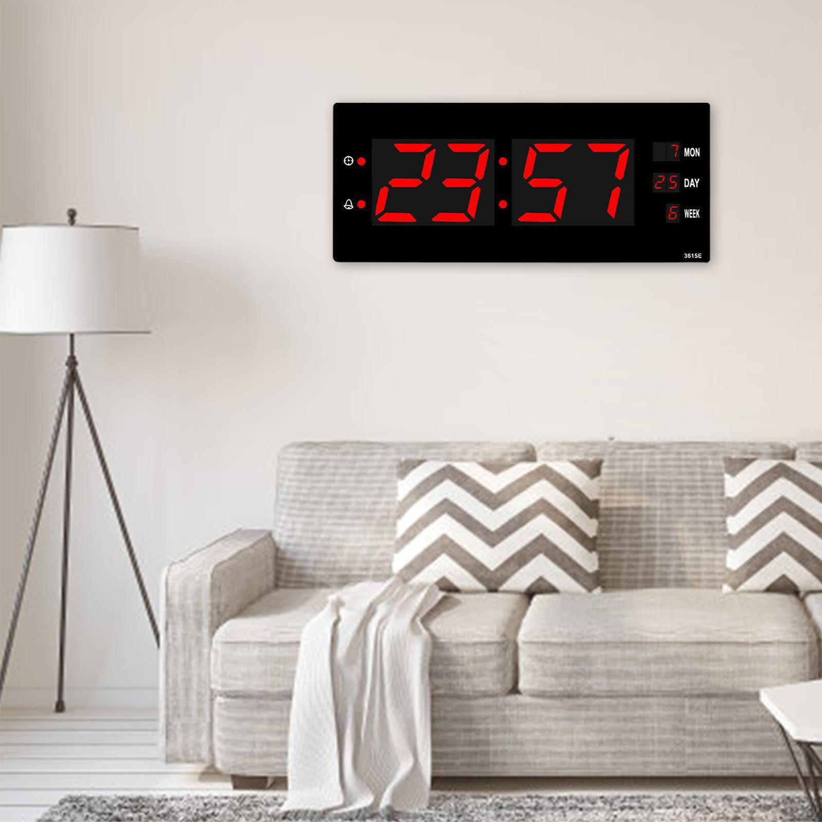 Oversized 13 Digital LED Wall Clock Mountable , Red Date Desk for Gift
Oversized 13 Digital LED Wall Clock Mountable , Red Date Desk for Gift