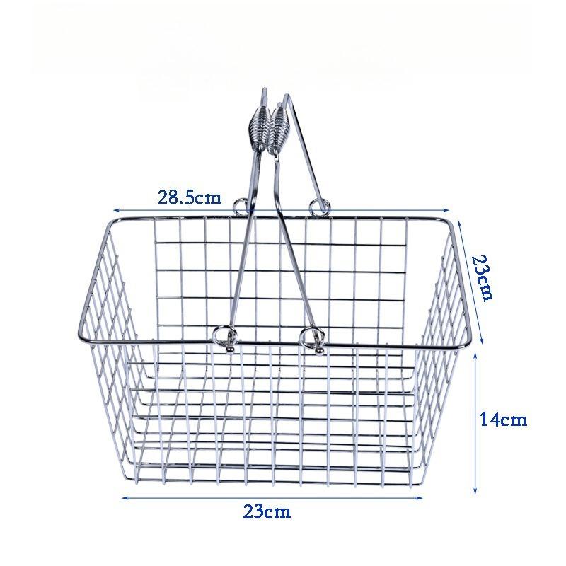 Nordic Iron Storage Basket Rack Hollow Metal Wire Cosmetic Desktop Organizer for Fruit Mini Supermarket Shopping Basket Decor
Nordic Iron Storage Basket Rack Hollow Metal Wire Cosmetic Desktop Organizer for Fruit Mini Supermarket Shopping Basket Decor