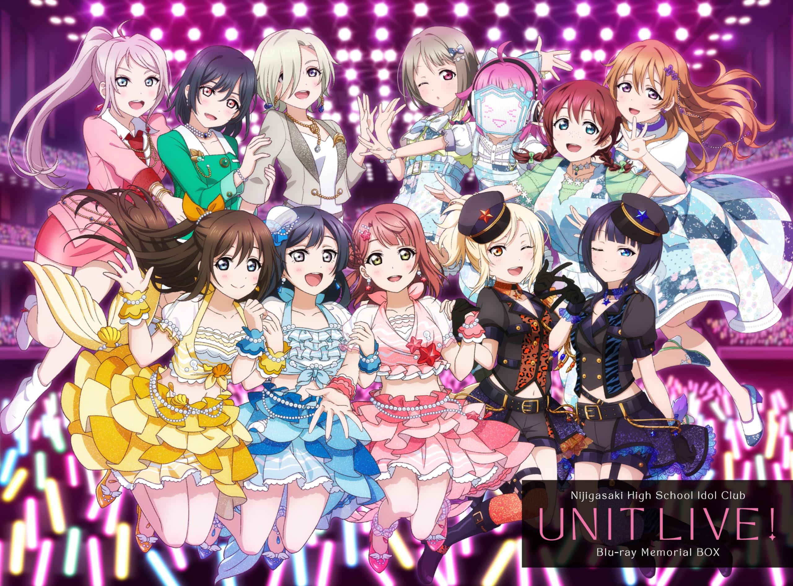Love Nijigasaki High School Idol Club UNIT Memorial BOX Live! LIVE! Blu-ray 
Love Nijigasaki High School Idol Club UNIT Memorial BOX Live! LIVE! Blu-ray