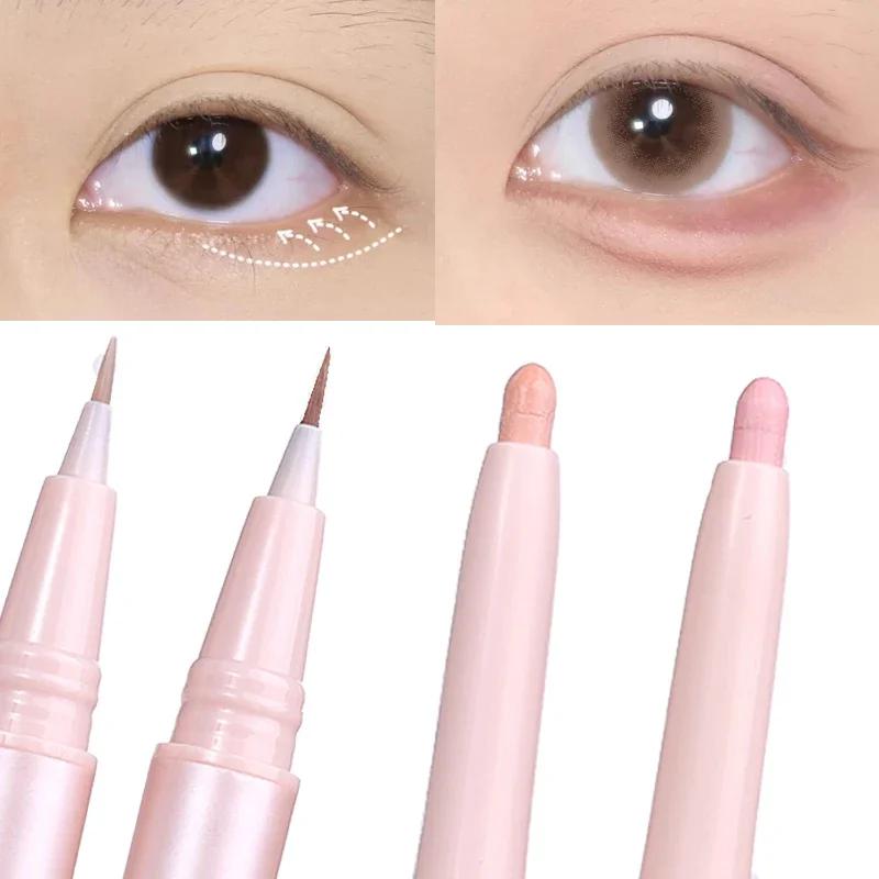 Mulitfuntional Double Ended Lying Silkworm Pencil Highlighter Makeup Pen Nude Liquid Contour Liner Eye Brightener Make Up Stick 03
Mulitfuntional Double Ended Lying Silkworm Pencil Highlighter Makeup Pen Nude Liquid Contour Liner Eye Brightener Make Up Stick 03