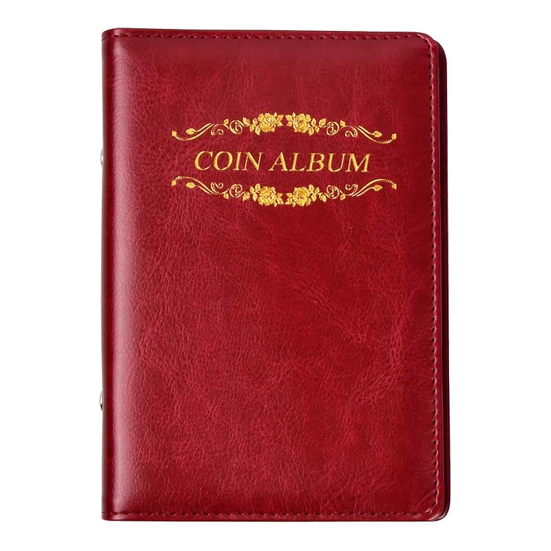 120 Pocket Coin Album Commemorative Collector Coin Note Scrapbook Collecting Organizer Collection Book Gift Coin Album commemorative coin storage case
120 Pocket Coin Album Commemorative Collector Coin Note Scrapbook Collecting Organizer Collection Book Gift Coin Album commemorative coin storage case