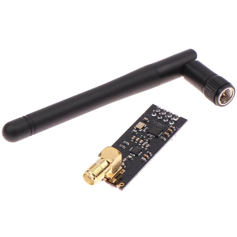 1 шт. Бездротовий модуль Nrf24L01+Pa+Lna з антеною 1000 метрів велика відстань Fz04100410 чорний
1 шт. Бездротовий модуль Nrf24L01+Pa+Lna з антеною 1000 метрів велика відстань Fz04100410 чорний