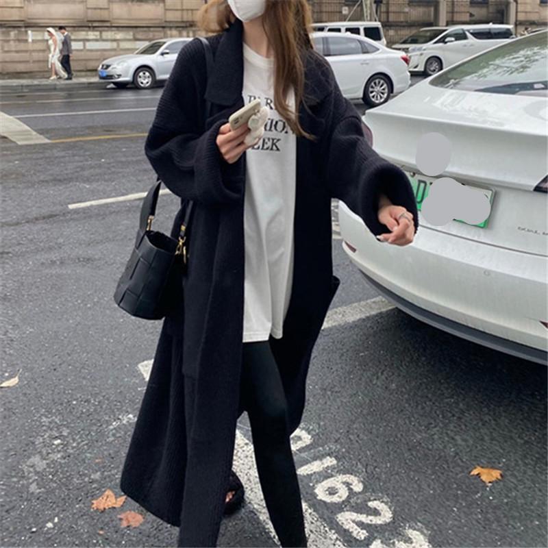 Женский свитер средней длины на весну, осень и зиму, большой свободный вязаный кардиган XL чёрный
Женский свитер средней длины на весну, осень и зиму, большой свободный вязаный кардиган XL чёрный