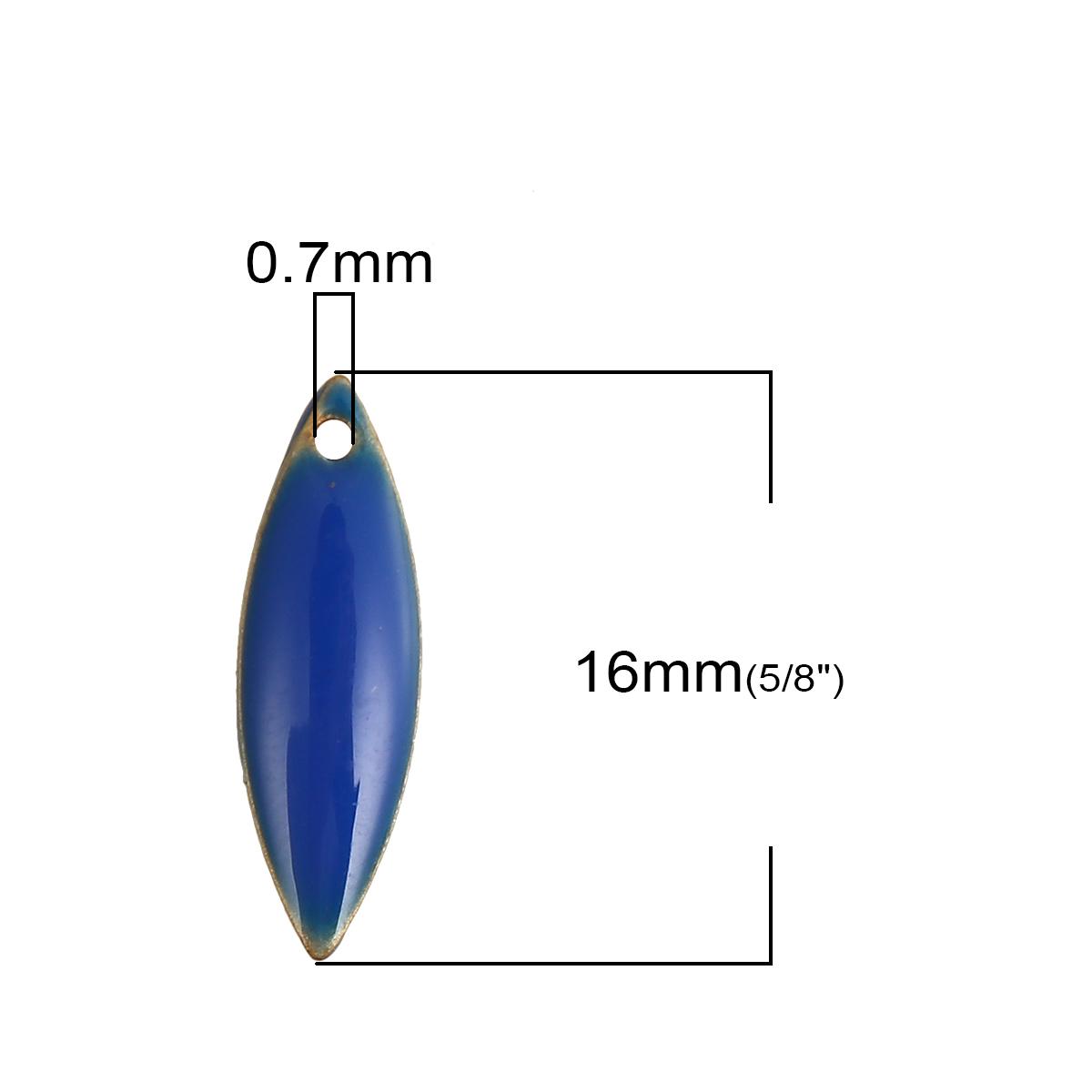 DoreenBeads Copper Enamelled Sequins Charms Marquise Unplated White Enamel Pendants For DIY Jewelry Making 16mm x 5mm, 10 PCs
DoreenBeads Copper Enamelled Sequins Charms Marquise Unplated White Enamel Pendants For DIY Jewelry Making 16mm x 5mm, 10 PCs