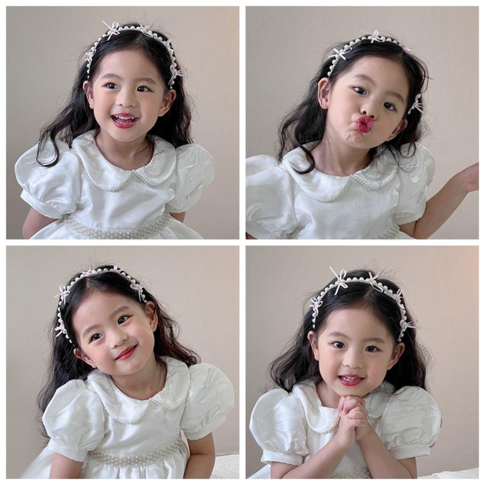 Cute Princess Hair Hoop White Children Headband New Pearl Bow Hairbands for Kids Style 4
Cute Princess Hair Hoop White Children Headband New Pearl Bow Hairbands for Kids Style 4