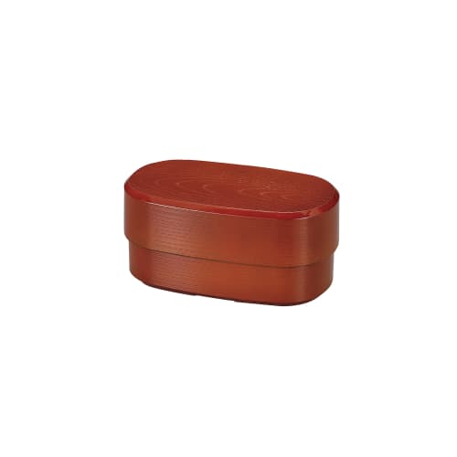 Tatsumiya Men s Two-Tiered Bento Box, Oval Wood Grain (900ml), Shunkei Flavor, 301700, Brown
Tatsumiya Men s Two-Tiered Bento Box, Oval Wood Grain (900ml), Shunkei Flavor, 301700, Brown