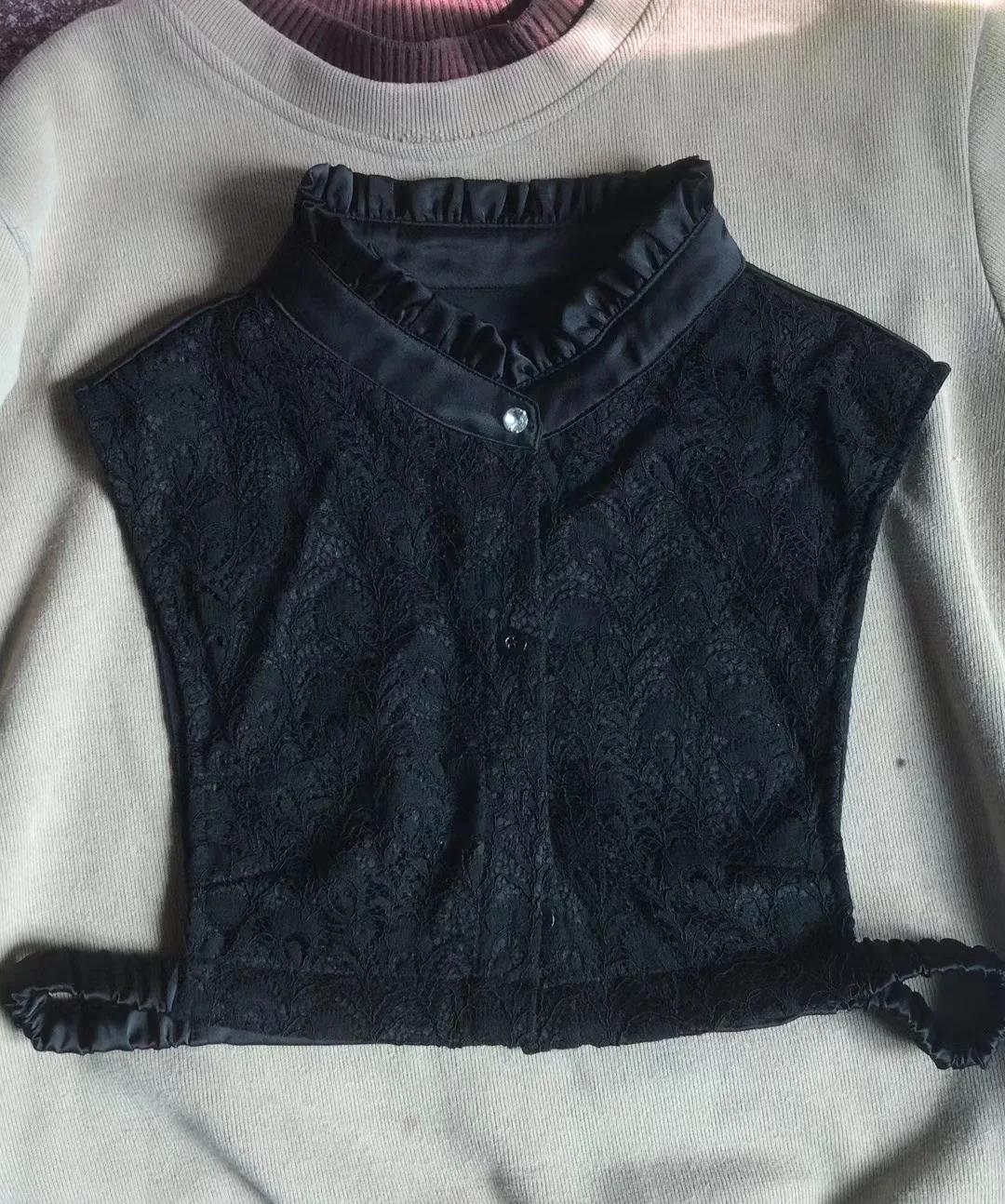 Lace Fake Collar Shirt Women Neck Cover False Collar Blouse Detachable Shirt Collars For Women Clothes Accessories Faux Collar
Lace Fake Collar Shirt Women Neck Cover False Collar Blouse Detachable Shirt Collars For Women Clothes Accessories Faux Collar