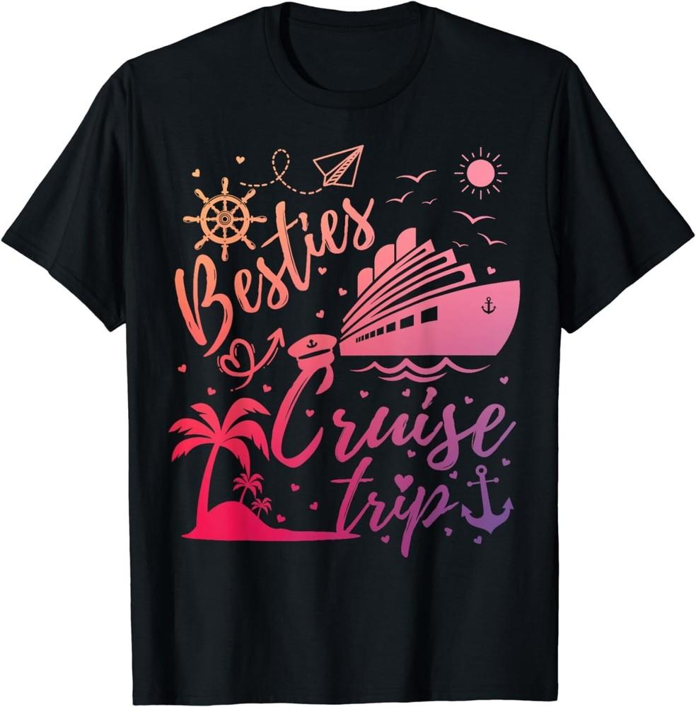 Besties Cruise Trip Summer Friends Vacation Matching Travel. Gift Unisex T-Shirt M
Besties Cruise Trip Summer Friends Vacation Matching Travel. Gift Unisex T-Shirt M