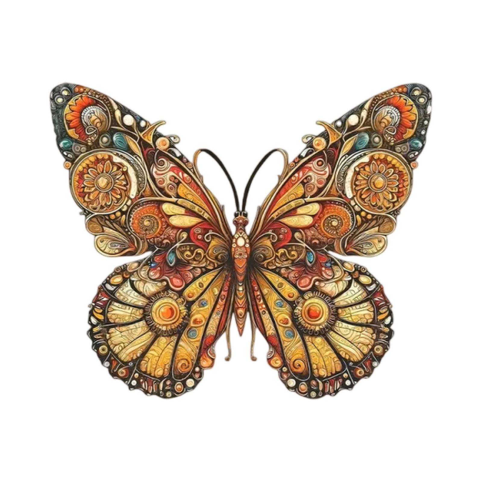 Metal Butterfly Wall Art Decor Large Size Iron Artwork for Living Room Bedroom Office Indoor Outdoor Hanging Decoration one size
Metal Butterfly Wall Art Decor Large Size Iron Artwork for Living Room Bedroom Office Indoor Outdoor Hanging Decoration one size