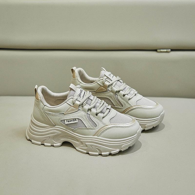 Повседневные сетчатые кроссовки для женщин, кроссовки для бега, удобные кроссовки для папы, женские дышащие кроссовки на толстой платформе со шнуровкой для работы, теннисные кроссовки 40 серый
Повседневные сетчатые кроссовки для женщин, кроссовки для бега, удобные кроссовки для папы, женские дышащие кроссовки на толстой платформе со шнуровкой для работы, теннисные кроссовки 40 серый