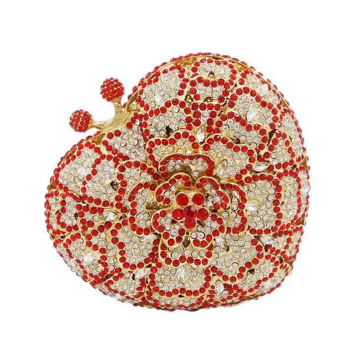 Boutique De FGG Super Mini Women Heart Clutch Minaudiere Bags Crystal Evening Bags Wedding Party Bridal Rhinestone Handbag Purse Super Mini
Boutique De FGG Super Mini Women Heart Clutch Minaudiere Bags Crystal Evening Bags Wedding Party Bridal Rhinestone Handbag Purse Super Mini