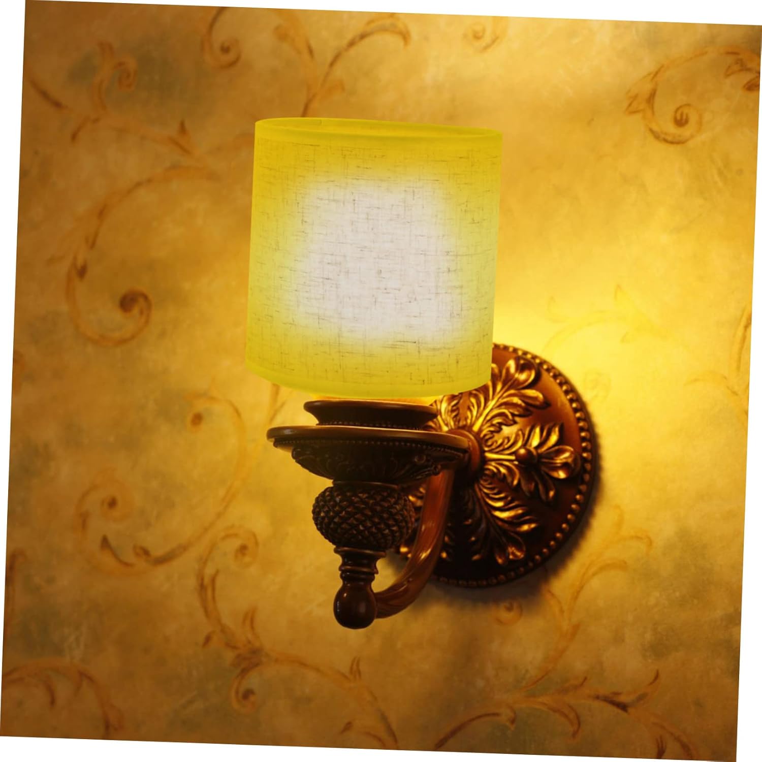 DOITOOL 1 PC Fabric Lampshade Round Light Bulbs Vintage Home Decor Rustic Light Fixtures Exquisite Lampshade Home Cloth Lamp Cover Pendant Light
DOITOOL 1 PC Fabric Lampshade Round Light Bulbs Vintage Home Decor Rustic Light Fixtures Exquisite Lampshade Home Cloth Lamp Cover Pendant Light