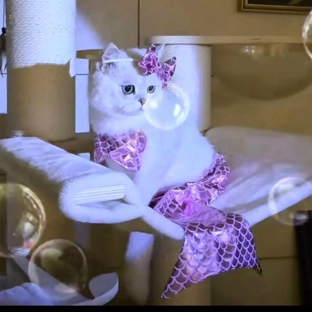 Cute Style Mermaid Cat Body Shaping Set Pet Supplies Fish Tail Accessories New Fun Swimsuit Free size (2.5-7.5 kilograms) фіолетовий
Cute Style Mermaid Cat Body Shaping Set Pet Supplies Fish Tail Accessories New Fun Swimsuit Free size (2.5-7.5 kilograms) фіолетовий