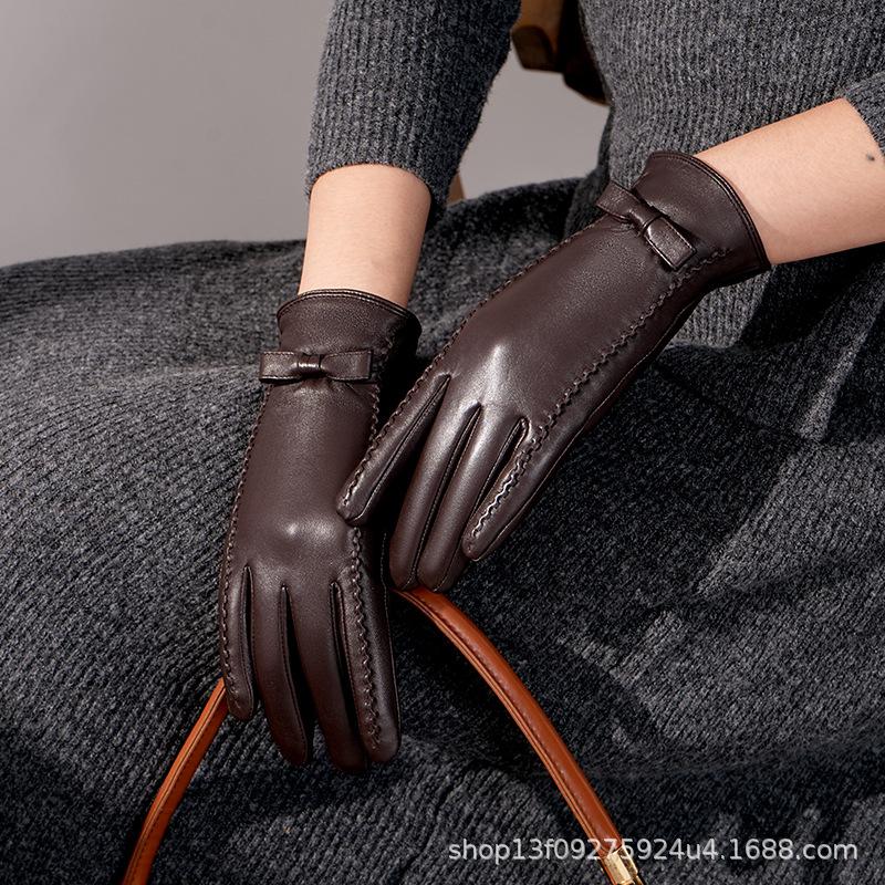 Cycling and driving, fleece warmth, touch screen bow, fashionable gloves, wind and cold L
Cycling and driving, fleece warmth, touch screen bow, fashionable gloves, wind and cold L