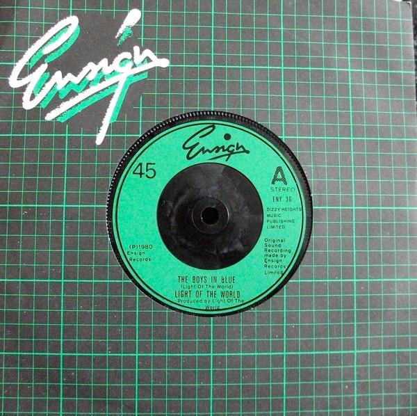 7inch Record LIGHT OF THE WORLD - The Boys In Blue ENY36 Ensign 1980 UK Soul/Funk Used
7inch Record LIGHT OF THE WORLD - The Boys In Blue ENY36 Ensign 1980 UK Soul/Funk Used