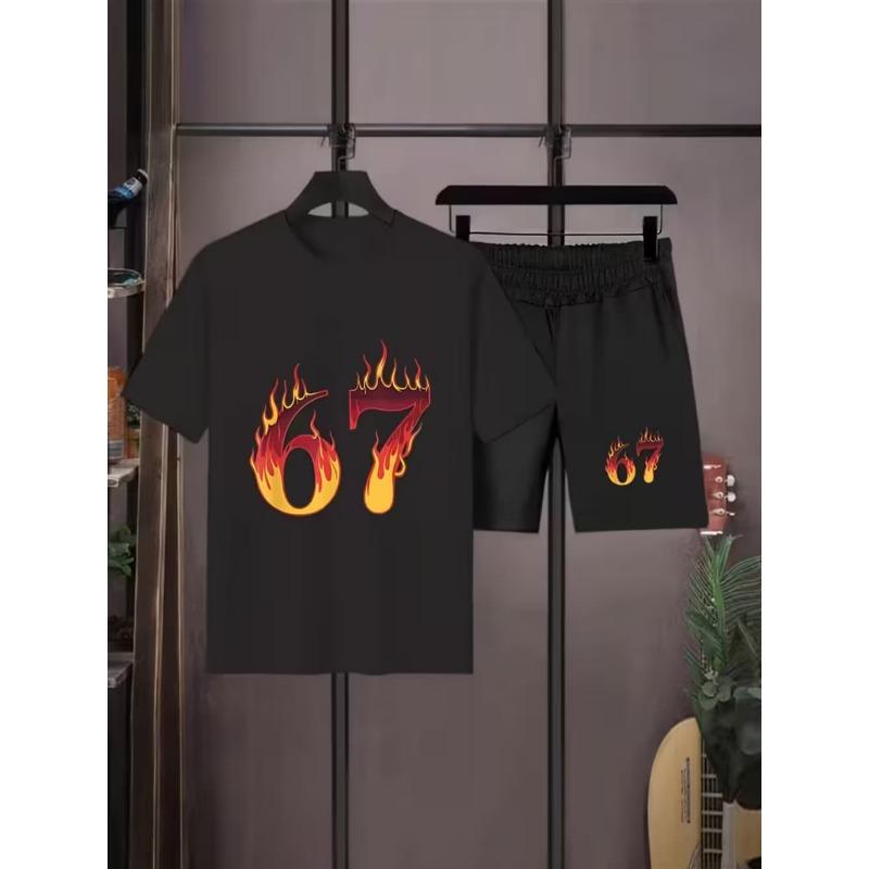 Funny Six Seven Italian Brainrot 67 Number Print Kids Short Sleeved Suit Children Clothing T-Shirt + Shorts 2pc Set Boys Clothes 160
Funny Six Seven Italian Brainrot 67 Number Print Kids Short Sleeved Suit Children Clothing T-Shirt + Shorts 2pc Set Boys Clothes 160