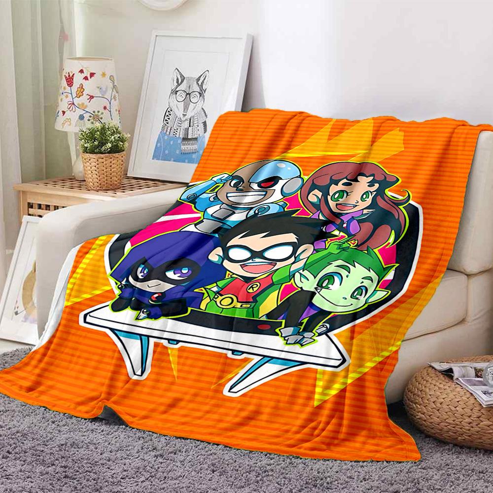 1pc Teen Titans Go! Flannel Throw Blanket - HD Printed Lightweight Soft Warm All-Season Blanket for Sofa, Bed, Travel, Camping 111 130cmx150cm
1pc Teen Titans Go! Flannel Throw Blanket - HD Printed Lightweight Soft Warm All-Season Blanket for Sofa, Bed, Travel, Camping 111 130cmx150cm