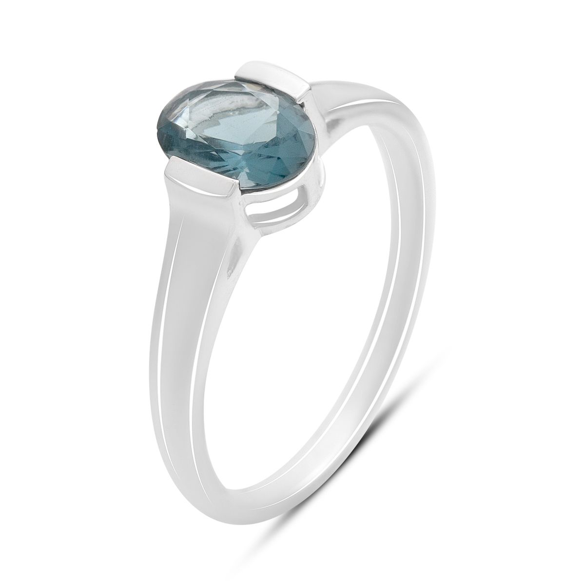 Серебряное кольцо с топазом Лондон Блю 0.832ct, вес изделия 2,48 гр (2204817) 17.5 синій
Серебряное кольцо с топазом Лондон Блю 0.832ct, вес изделия 2,48 гр (2204817) 17.5 синій