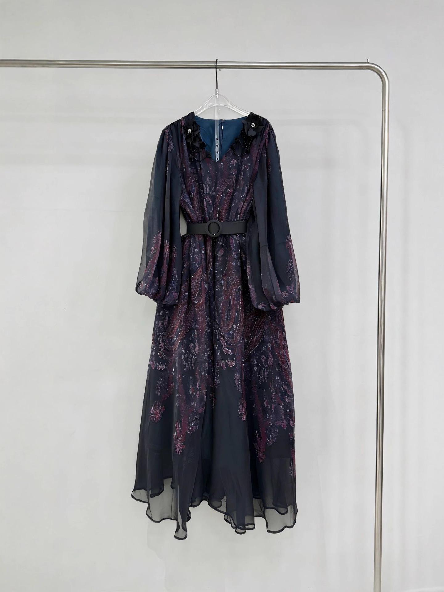 Ethnic V-Neck Floral Lace Long-Sleeve Dress L фиолетовый
Ethnic V-Neck Floral Lace Long-Sleeve Dress L фиолетовый