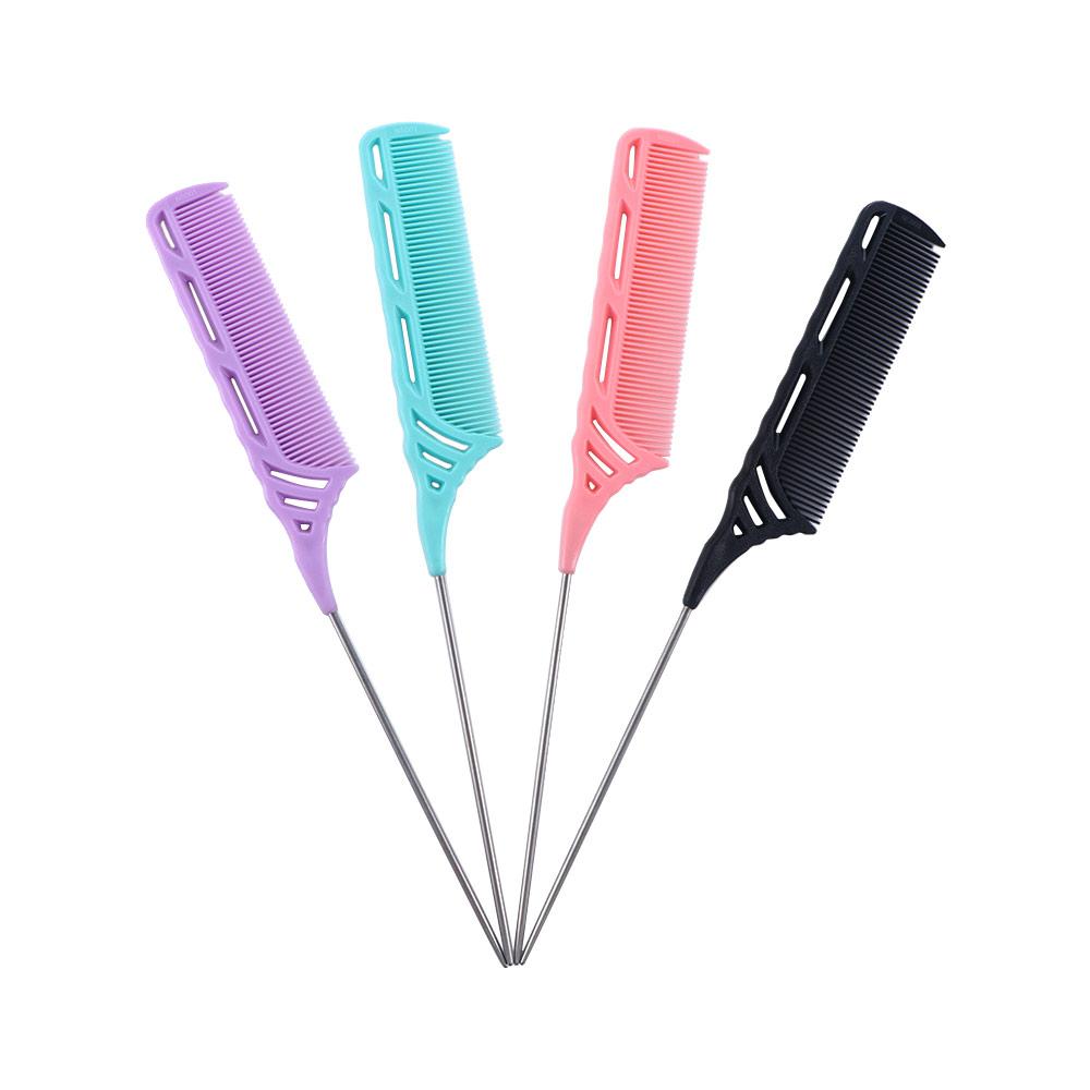 Highlight For Hair Dyeing Hair Edge Trimmer Hair Tail Comb Rat Tail Combs Sharp Tail Styling Comb фіолетовий
Highlight For Hair Dyeing Hair Edge Trimmer Hair Tail Comb Rat Tail Combs Sharp Tail Styling Comb фіолетовий
