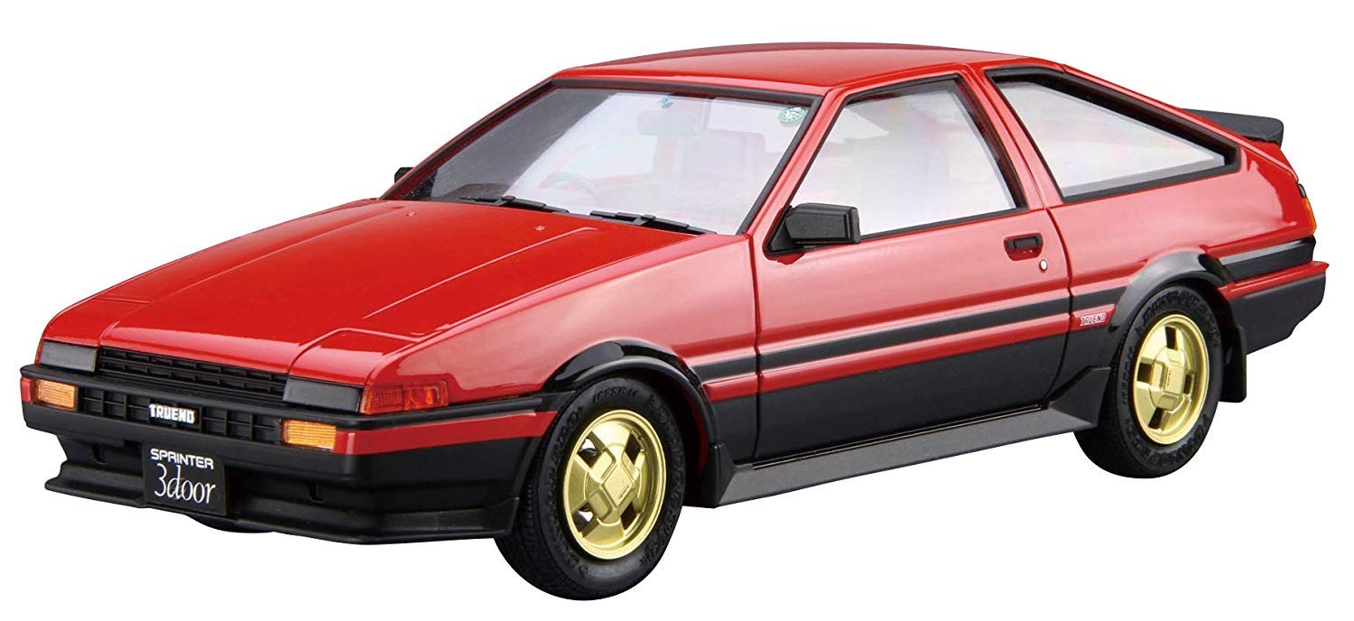 Aoshima Bunka Kyozaisha 124 The Model Car Series No.86 Toyota AE86 Sprinter Trueno GT-APEX 1984 Plastic Model
Aoshima Bunka Kyozaisha 124 The Model Car Series No.86 Toyota AE86 Sprinter Trueno GT-APEX 1984 Plastic Model