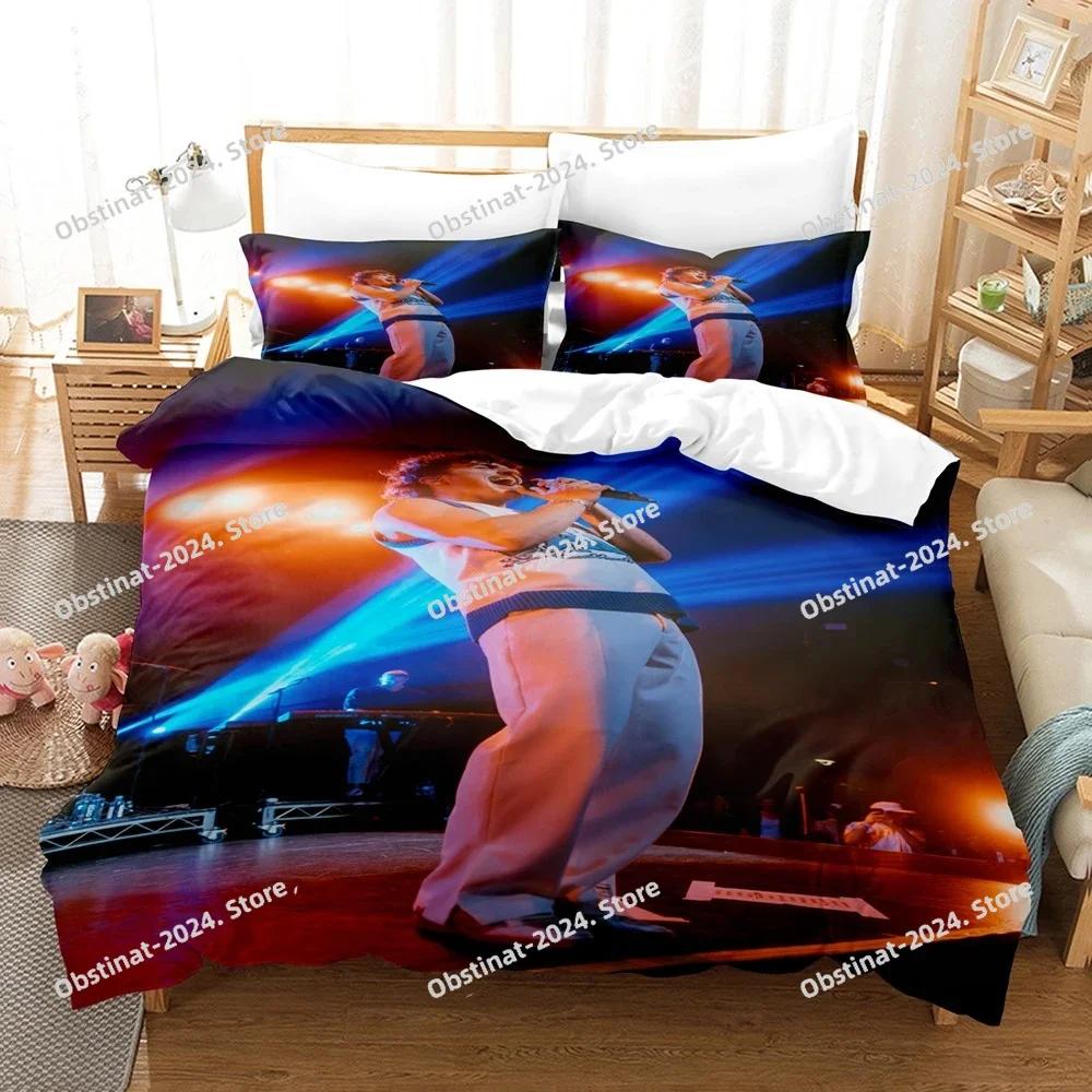 Comforter Benson Boone Concert Bedding Set Single Twin Printed Bed Set With Bed Single Double Queen Super King Size Comforter (quilt)-EU Single(135*200cm)3pcs
Comforter Benson Boone Concert Bedding Set Single Twin Printed Bed Set With Bed Single Double Queen Super King Size Comforter (quilt)-EU Single(135*200cm)3pcs