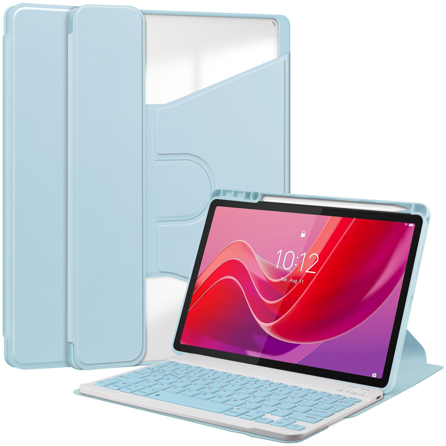 Шкіряний чохол-клавіатура Bluetooth для Lenovo Tab M11 з відділенням для стилуса (Акриловий корпус) для 11-дюймового Xiaoxin Pad 2025 Lenovo M11 11-inch
Шкіряний чохол-клавіатура Bluetooth для Lenovo Tab M11 з відділенням для стилуса (Акриловий корпус) для 11-дюймового Xiaoxin Pad 2025 Lenovo M11 11-inch