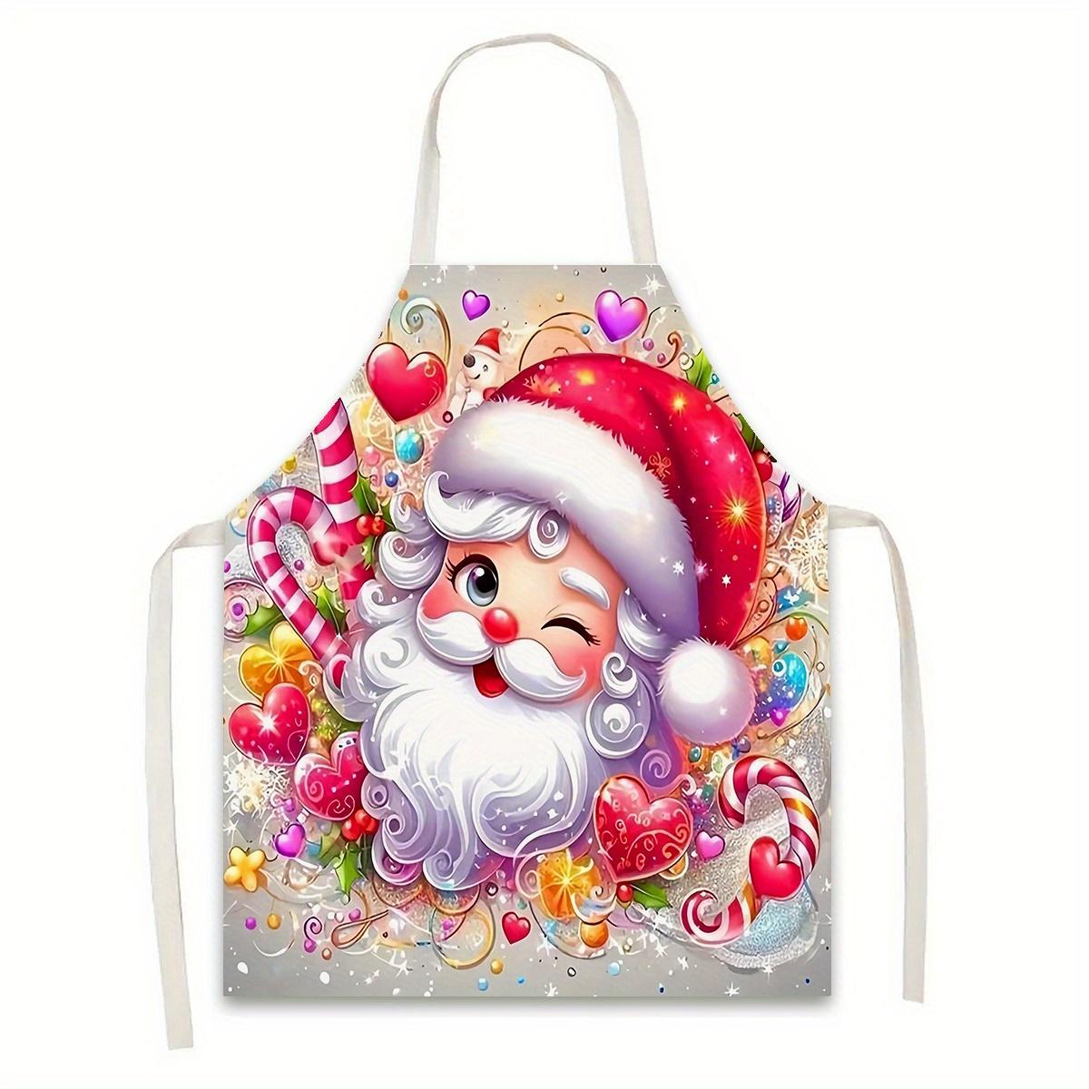 Multisize Christmas Apron with Adorable Santa Design Perfect for Holiday Decor and Festive Cooking. High-Quality Fabric Ensures 38X47cm
Multisize Christmas Apron with Adorable Santa Design Perfect for Holiday Decor and Festive Cooking. High-Quality Fabric Ensures 38X47cm