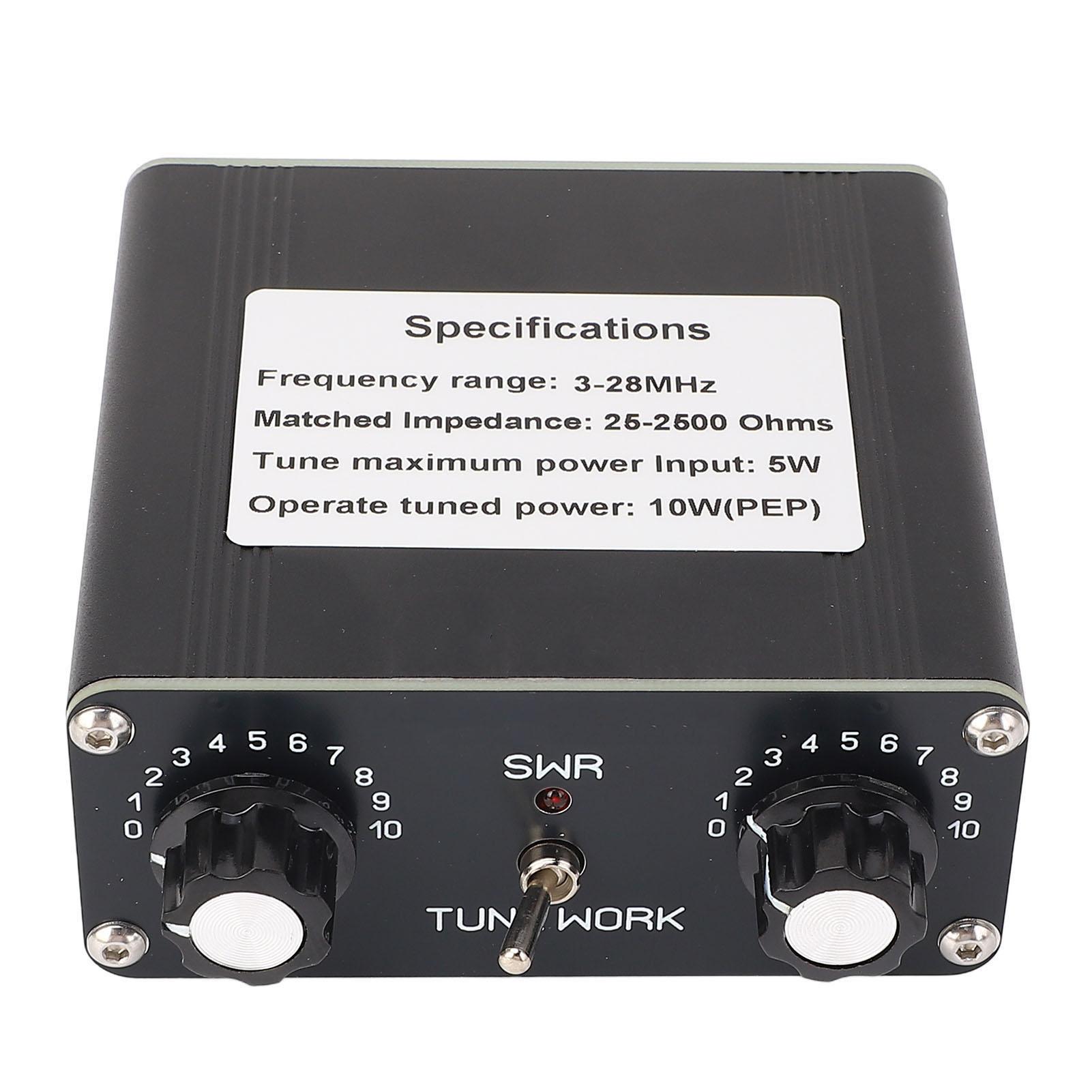 для QRP Z Match Ручной антенный тюнер 5 Вт 328 МГц Коаксиальный антенный тюнер для HAM CW
для QRP Z Match Ручной антенный тюнер 5 Вт 328 МГц Коаксиальный антенный тюнер для HAM CW