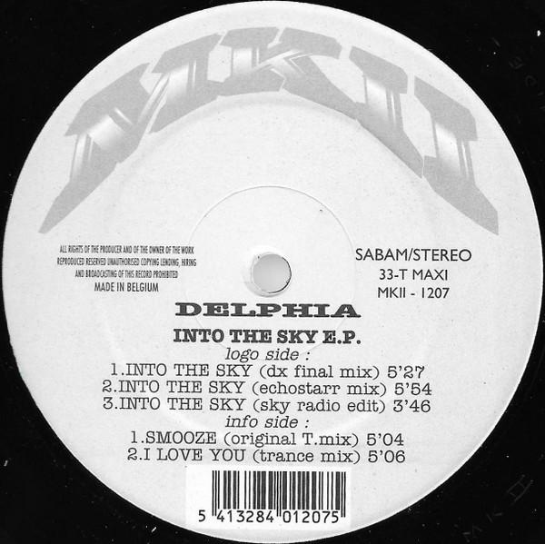 12inch Record DELPHIA - Into The Sky E.p. MKII1207 MKII 1997 Belgium Dance & Electronica Used
12inch Record DELPHIA - Into The Sky E.p. MKII1207 MKII 1997 Belgium Dance & Electronica Used