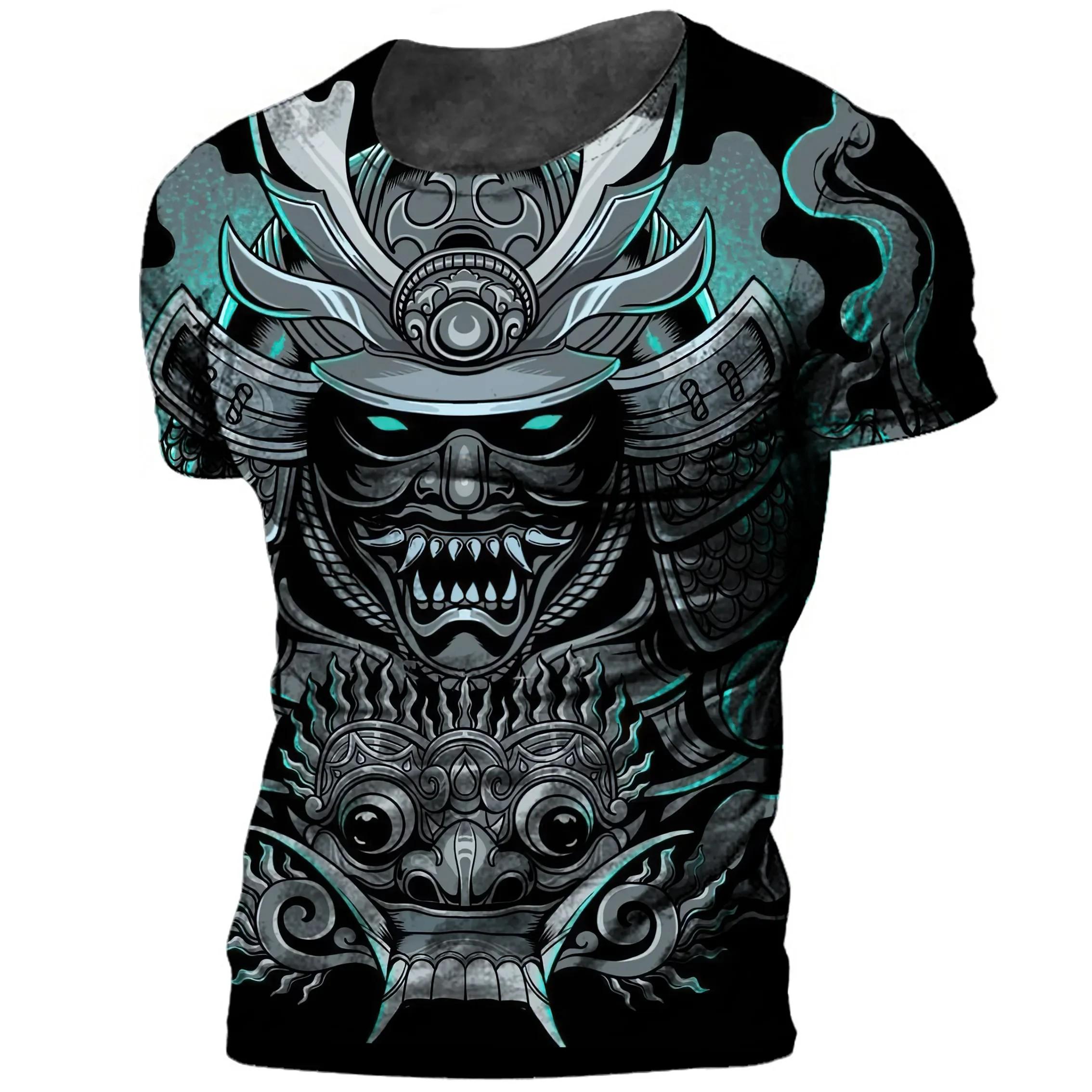 Shogunate Japanese Samurai Print Harajuku Fashion Чоловіча футболка з круглим вирізом і короткими рукавами, вільний зручний топ великого розміру, що швидко висихає 2XL
Shogunate Japanese Samurai Print Harajuku Fashion Чоловіча футболка з круглим вирізом і короткими рукавами, вільний зручний топ великого розміру, що швидко висихає 2XL