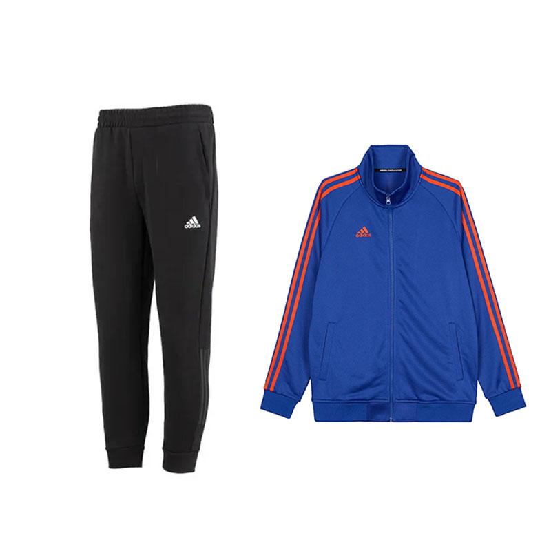 Adidas Logo Solid Color Cuffed Long Pants Three Stripes Long Sleeve Zip-Up Stand Collar Jacket Casual Sports Suit Men Sportswear TR30JR-BUOG+HN8984 S
Adidas Logo Solid Color Cuffed Long Pants Three Stripes Long Sleeve Zip-Up Stand Collar Jacket Casual Sports Suit Men Sportswear TR30JR-BUOG+HN8984 S
