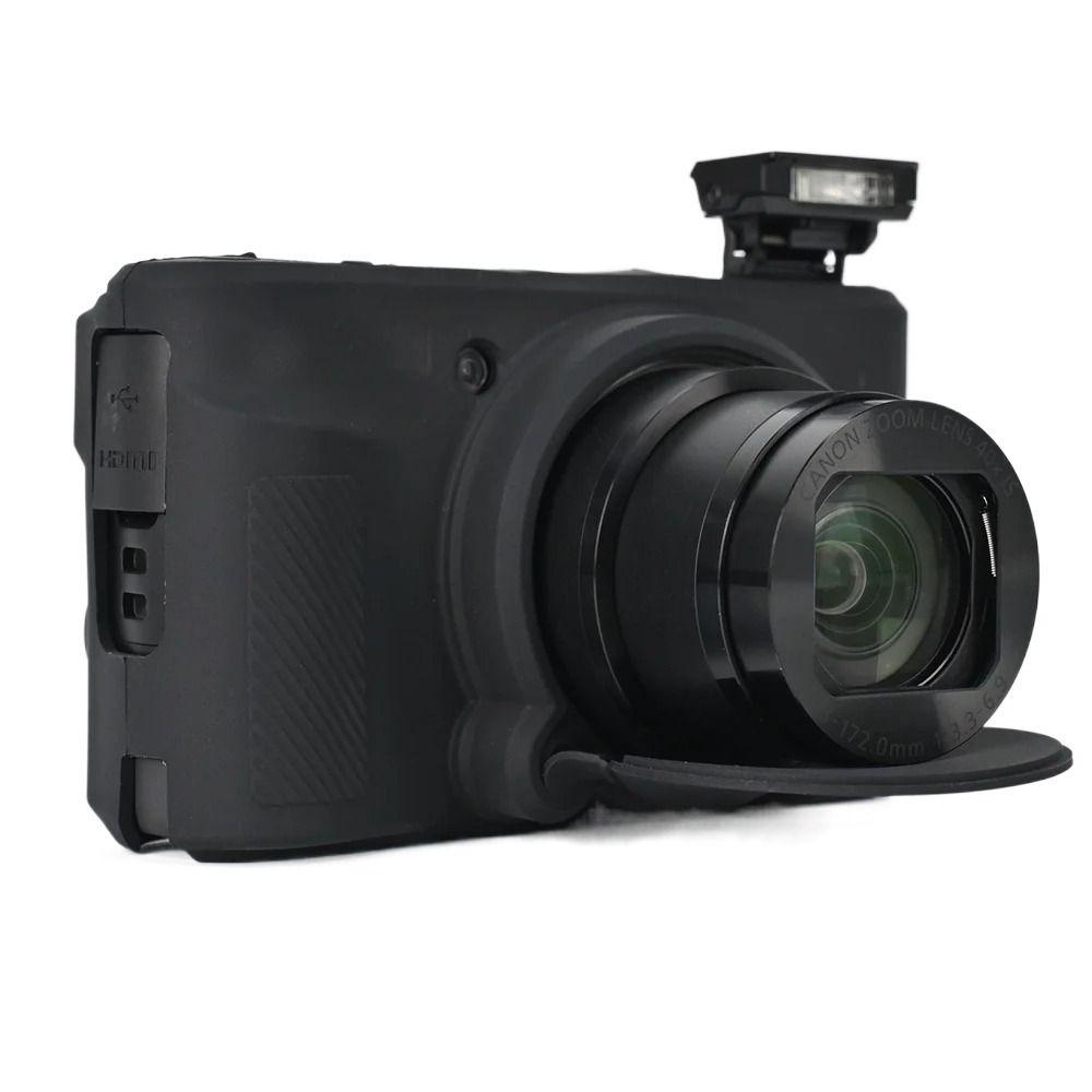 Silicone Camera Sleeve Case Fully Protected Camera Bag for Canon PowerShot SX730 SX740 SX740HS чорний
Silicone Camera Sleeve Case Fully Protected Camera Bag for Canon PowerShot SX730 SX740 SX740HS чорний