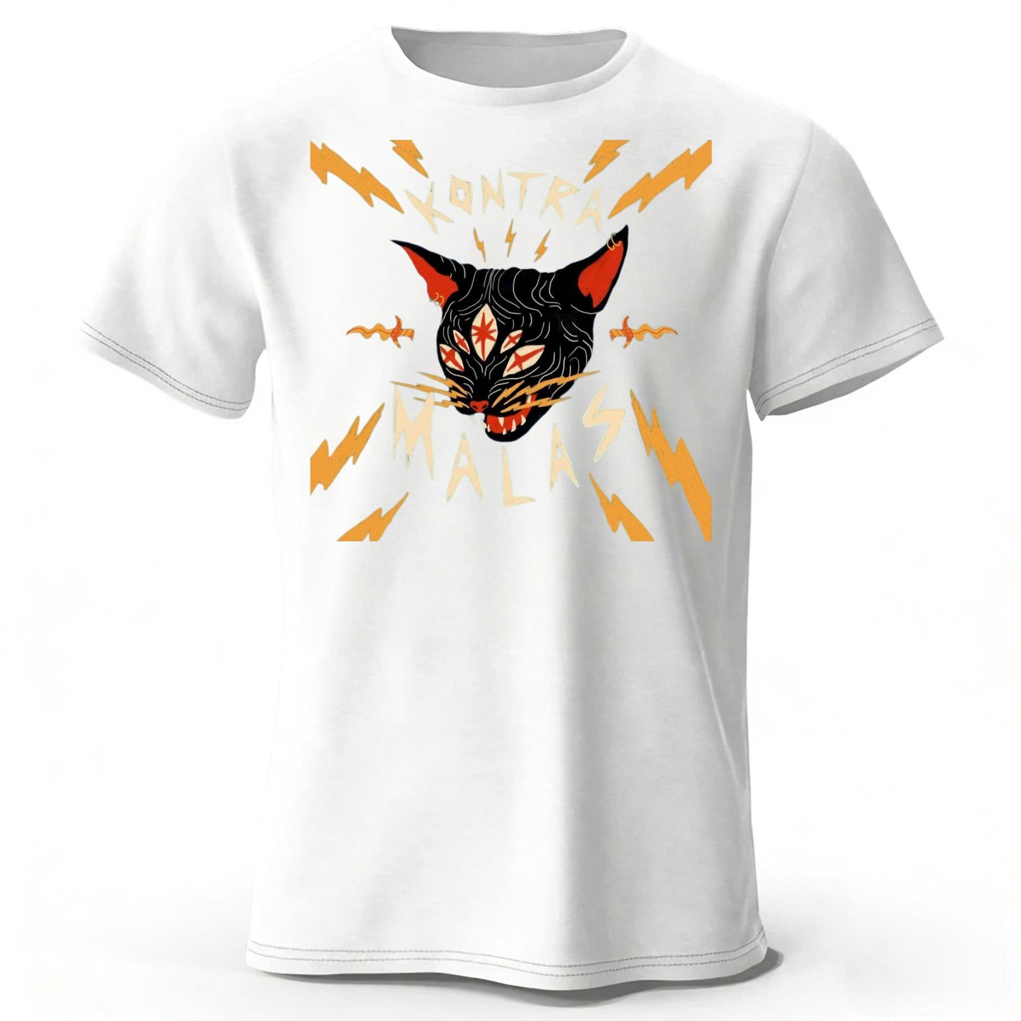 Retro New Rock Cat Pure Cotton Tshirt Mens Plus Size Fitness Sports Tshirt Womens Casual Fashionable Comfortable Soft Top 4XL
Retro New Rock Cat Pure Cotton Tshirt Mens Plus Size Fitness Sports Tshirt Womens Casual Fashionable Comfortable Soft Top 4XL
