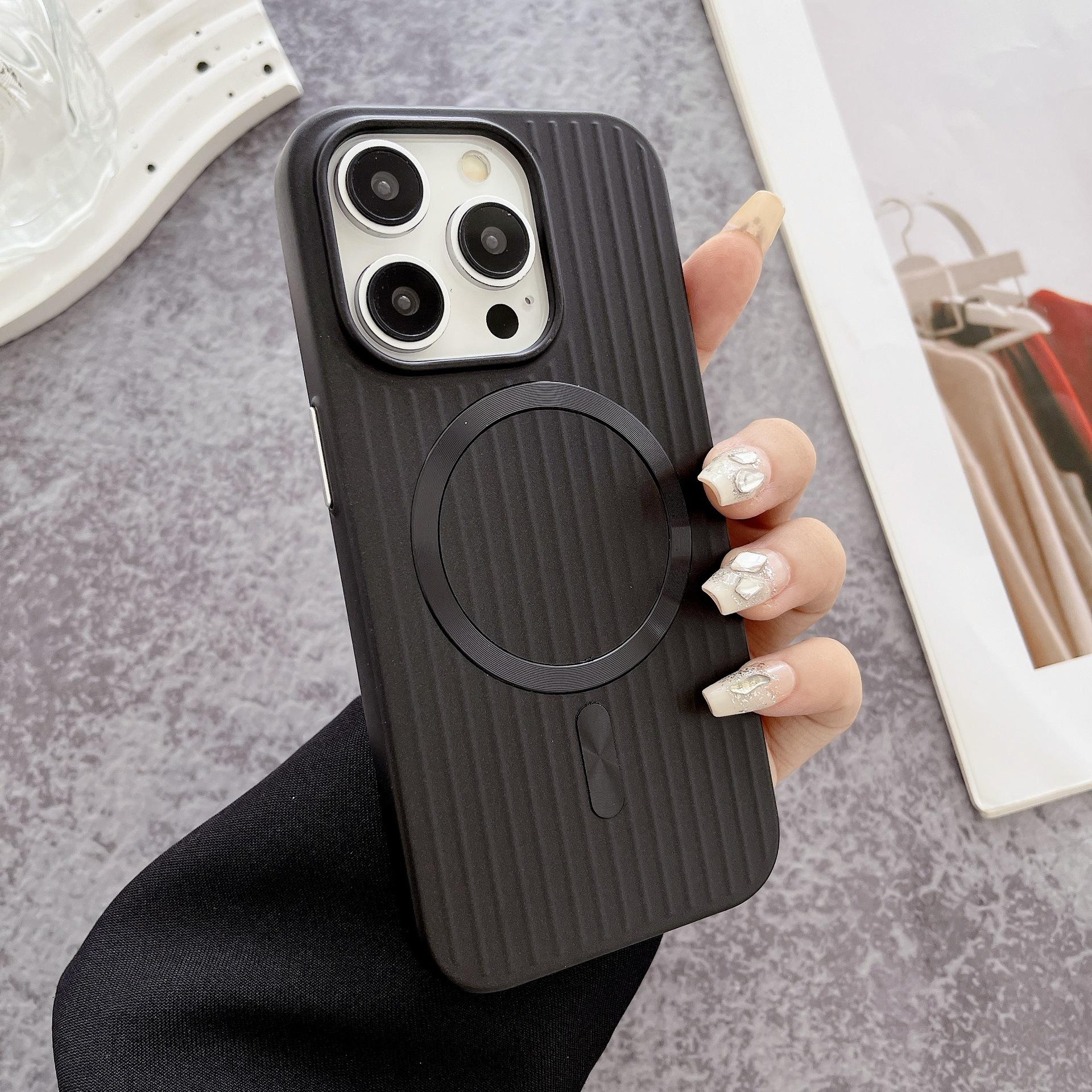 Applicable iPhone 16Promax mobile phone case Apple 15 metallic paint 14PRO corrugated magnetic case iPhone 12 чёрный
Applicable iPhone 16Promax mobile phone case Apple 15 metallic paint 14PRO corrugated magnetic case iPhone 12 чёрный