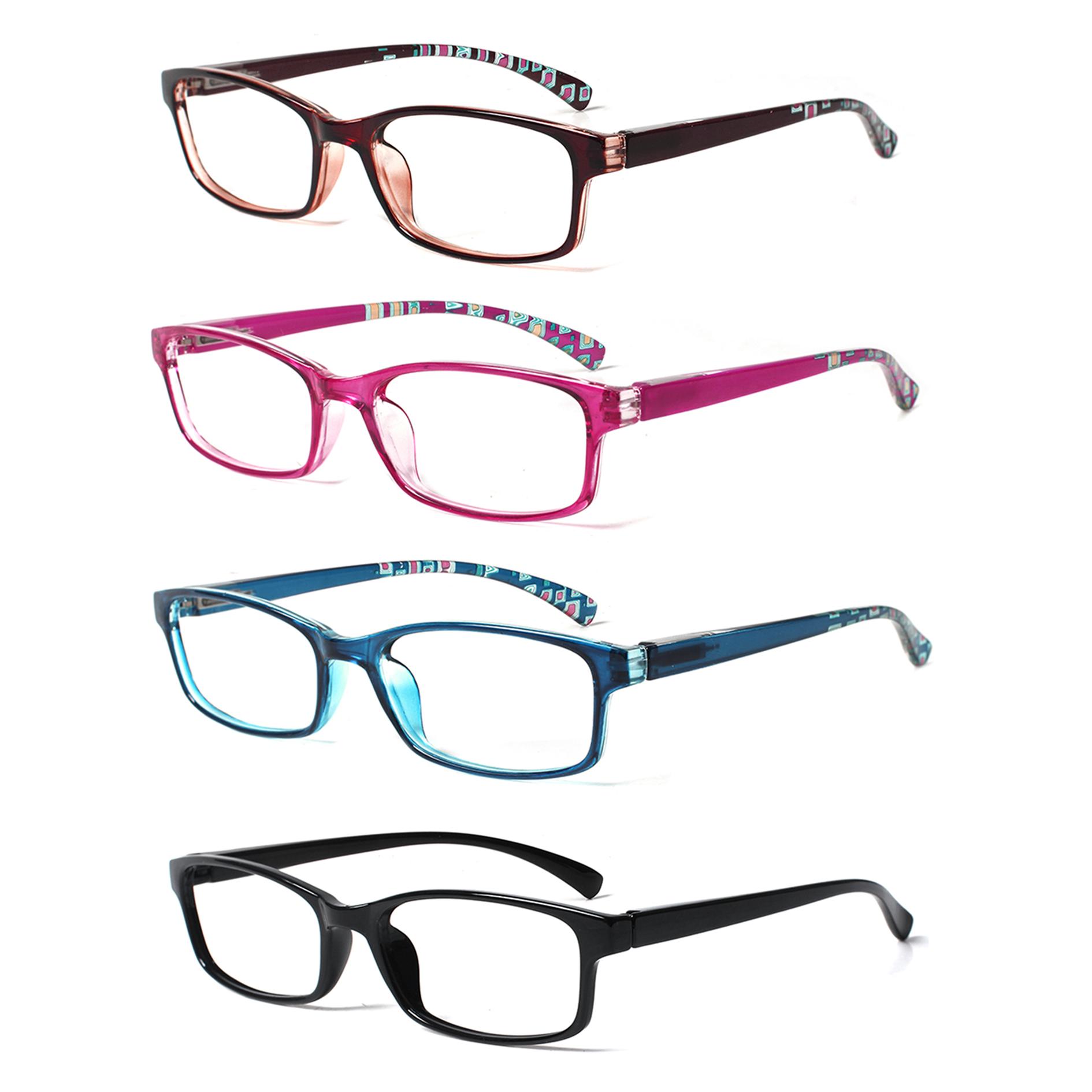 4 Pack Reading Glasses for Women HD Lenses Fashion Printed Frames Presbyterian Glasses Rectangular Prescription Eyewear 0
4 Pack Reading Glasses for Women HD Lenses Fashion Printed Frames Presbyterian Glasses Rectangular Prescription Eyewear 0